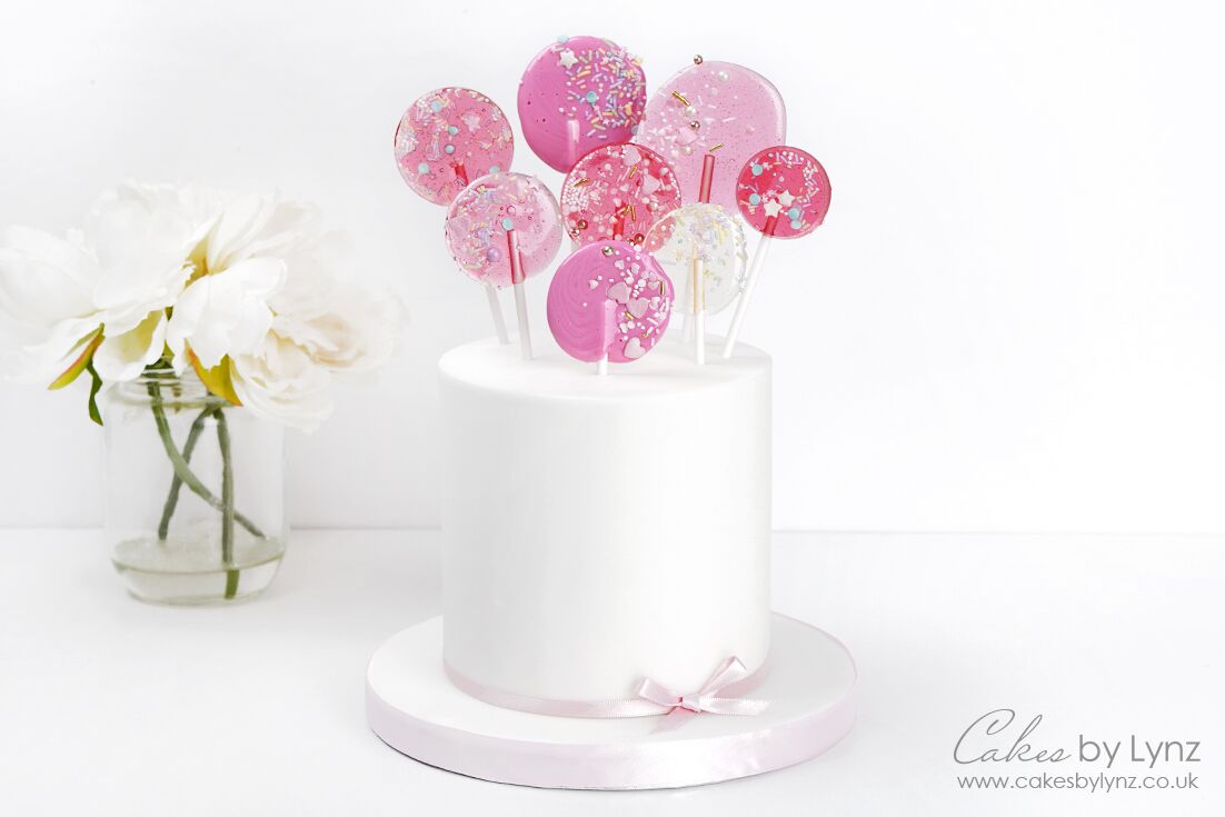 57 Beautiful Cake Inspiration - colourful lollipop cake
