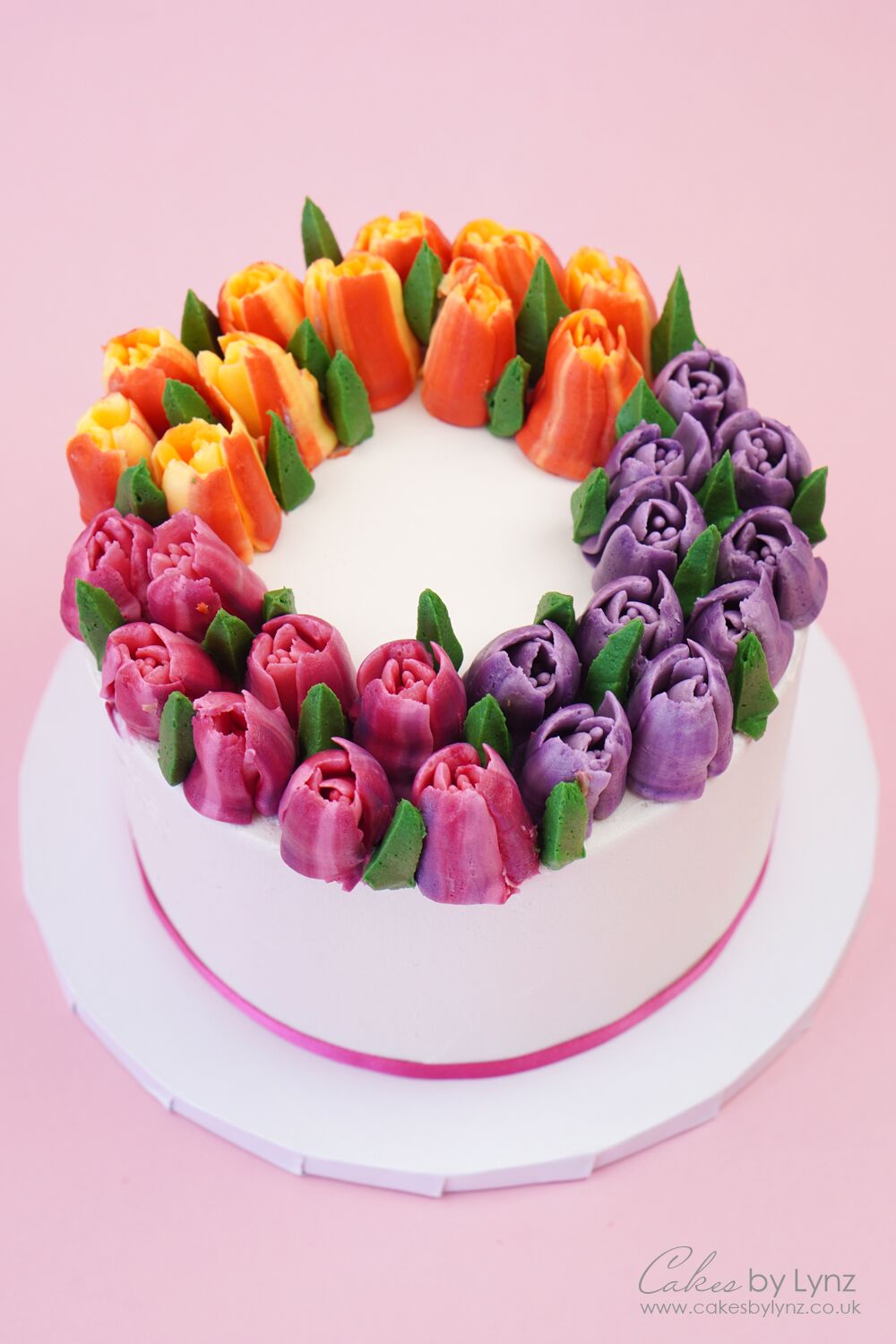 Tulip Cake Decorating Photos